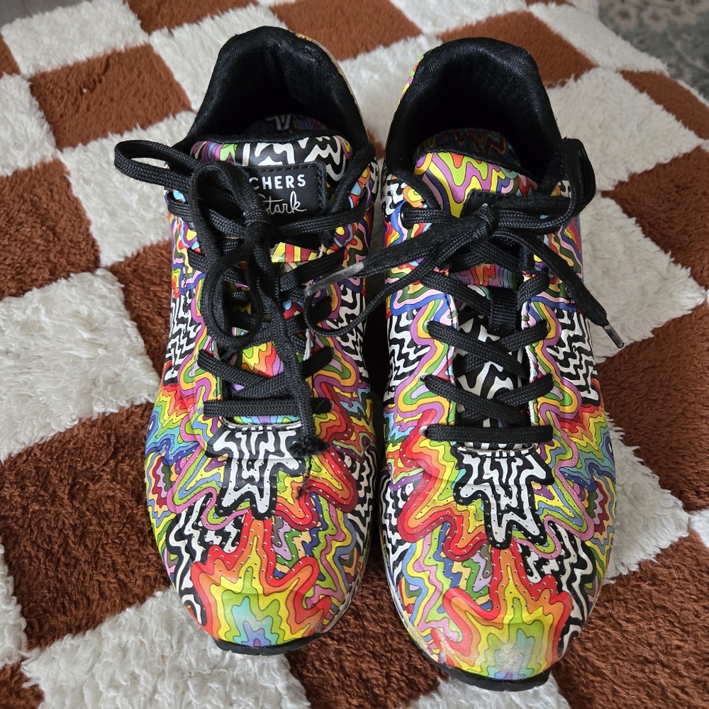 Sketchers Sneakers Jen Stark Kids 3/womens 5